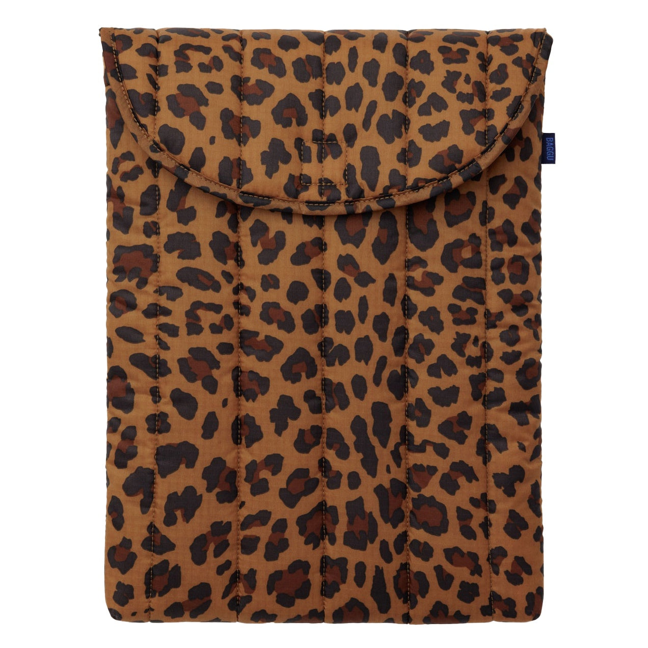 Baggu Puffy Laptop Sleeve 16" Leopard