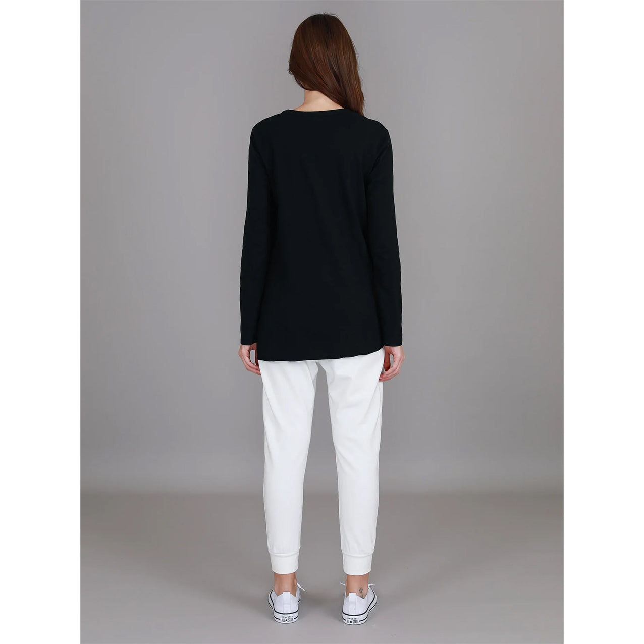 Millicent Long Sleeve Tee Black