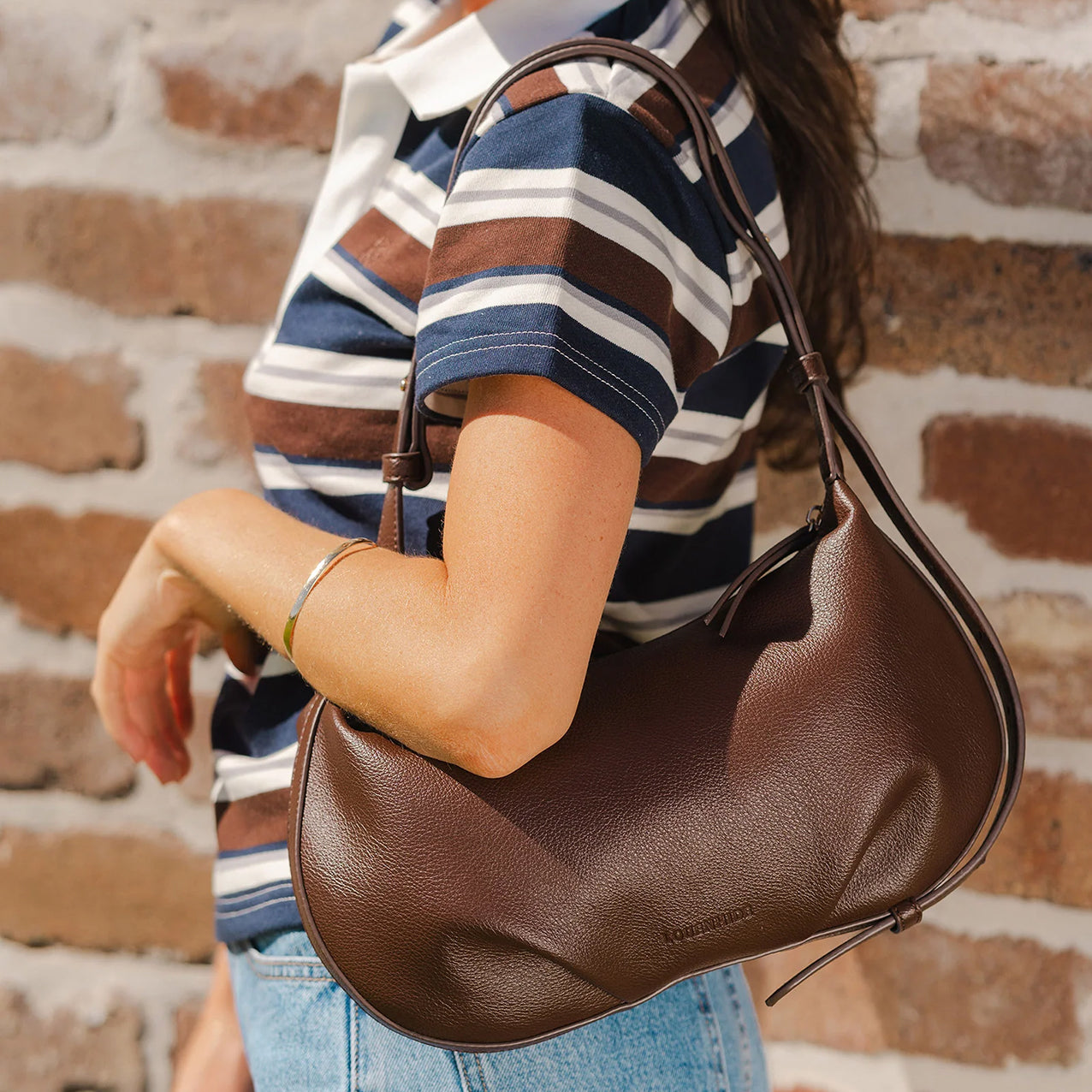 Olivia Shoulder Bag Chocolate