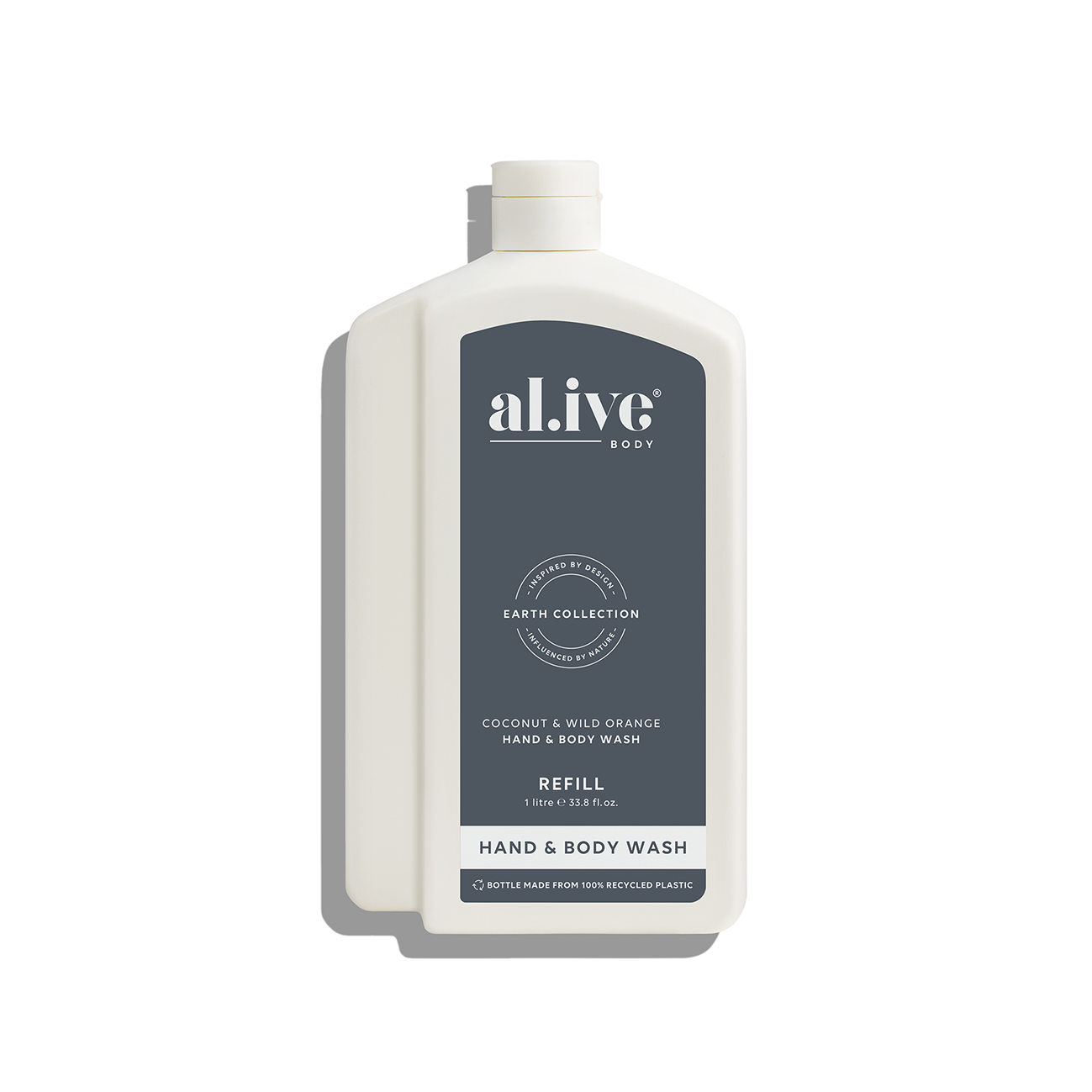 1L Wash Refill Coconut & Wild Orange
