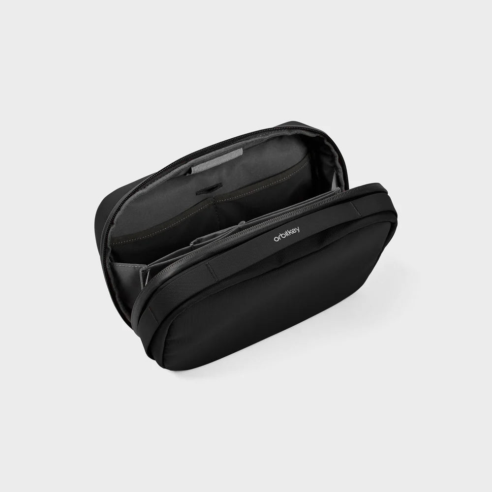 Orbitkey 2-in-1 Tech Pouch Black