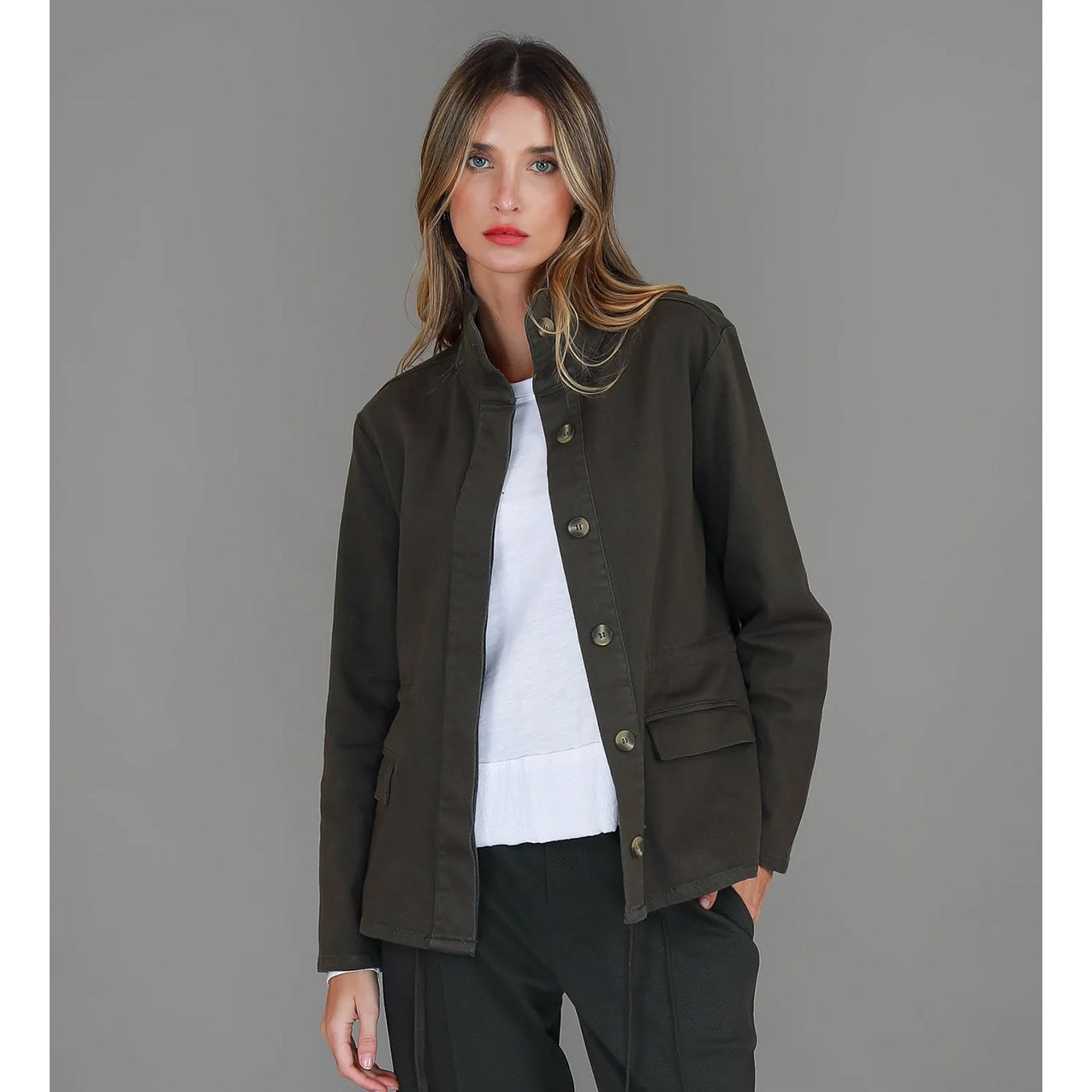 Courtney Utility Jacket Moss