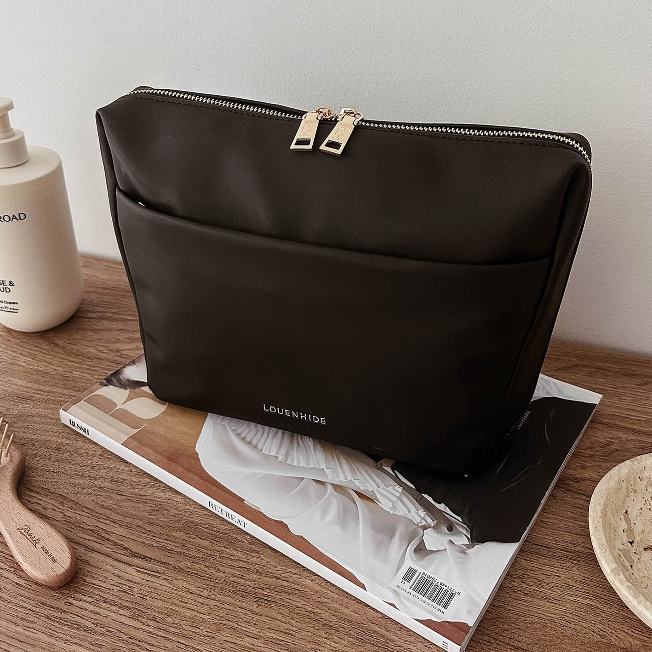 Vanessa Cosmetic Bag Black