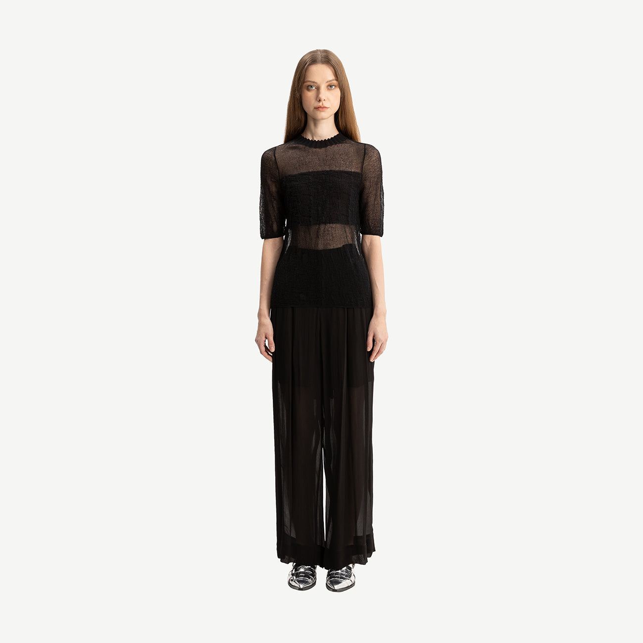 Malik Top Black