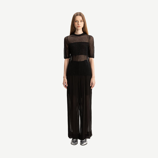 Malik Top Black