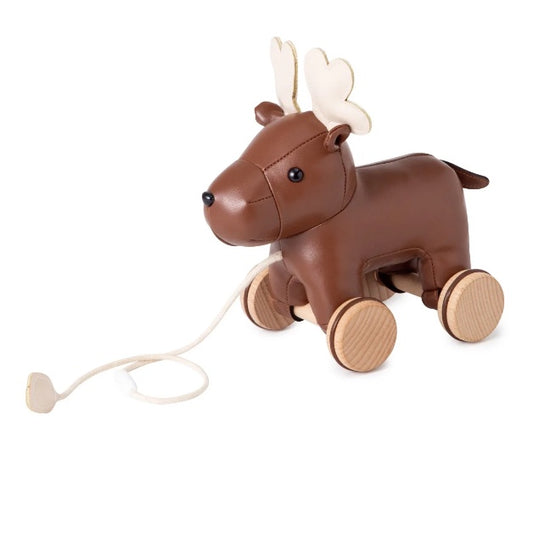 Bruce the Moose Pull Along