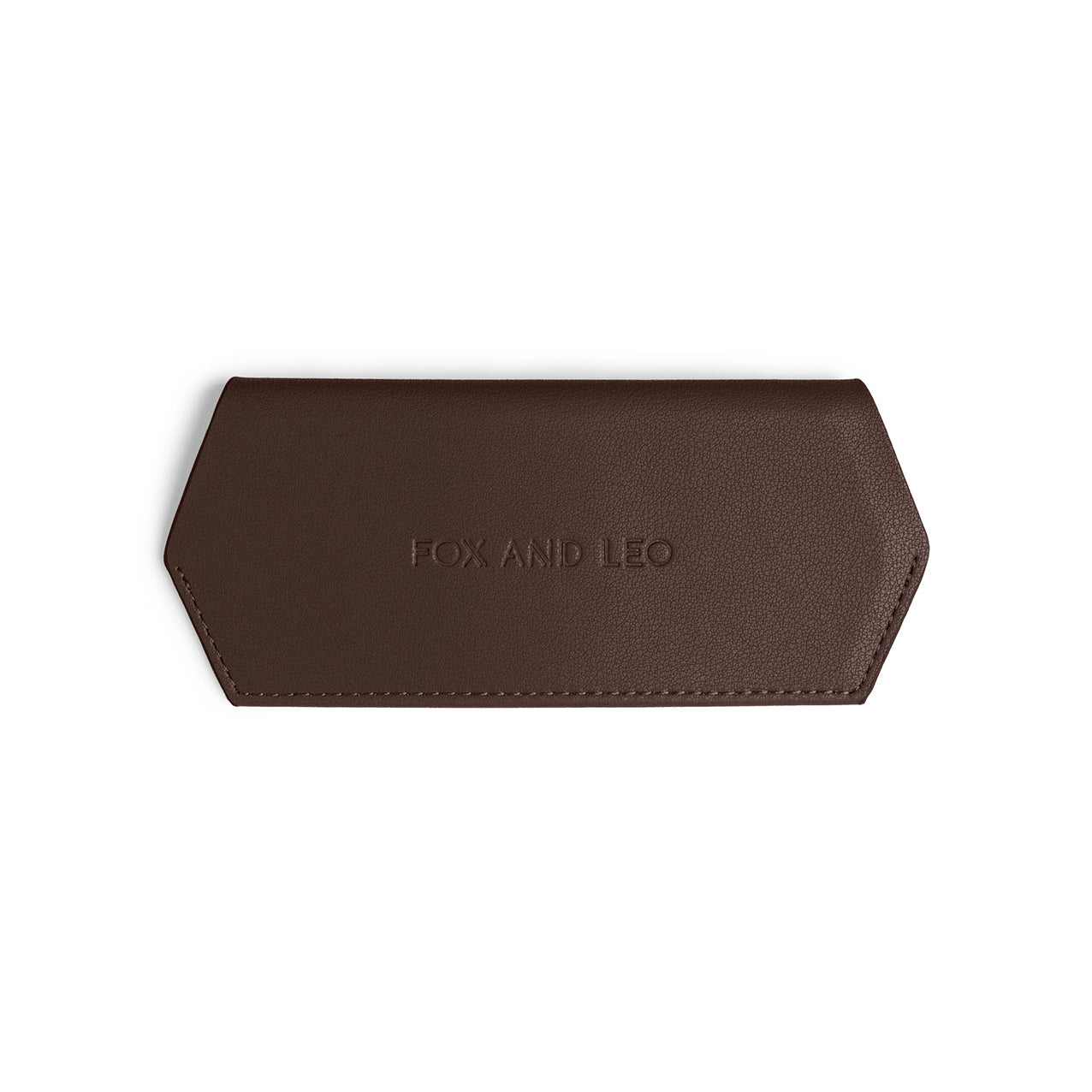 F&L Glasses Case Chocolate