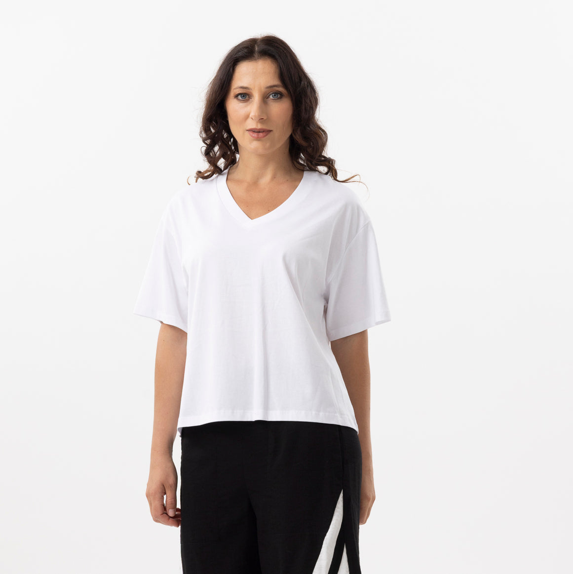 Motion Moods V Tee / White