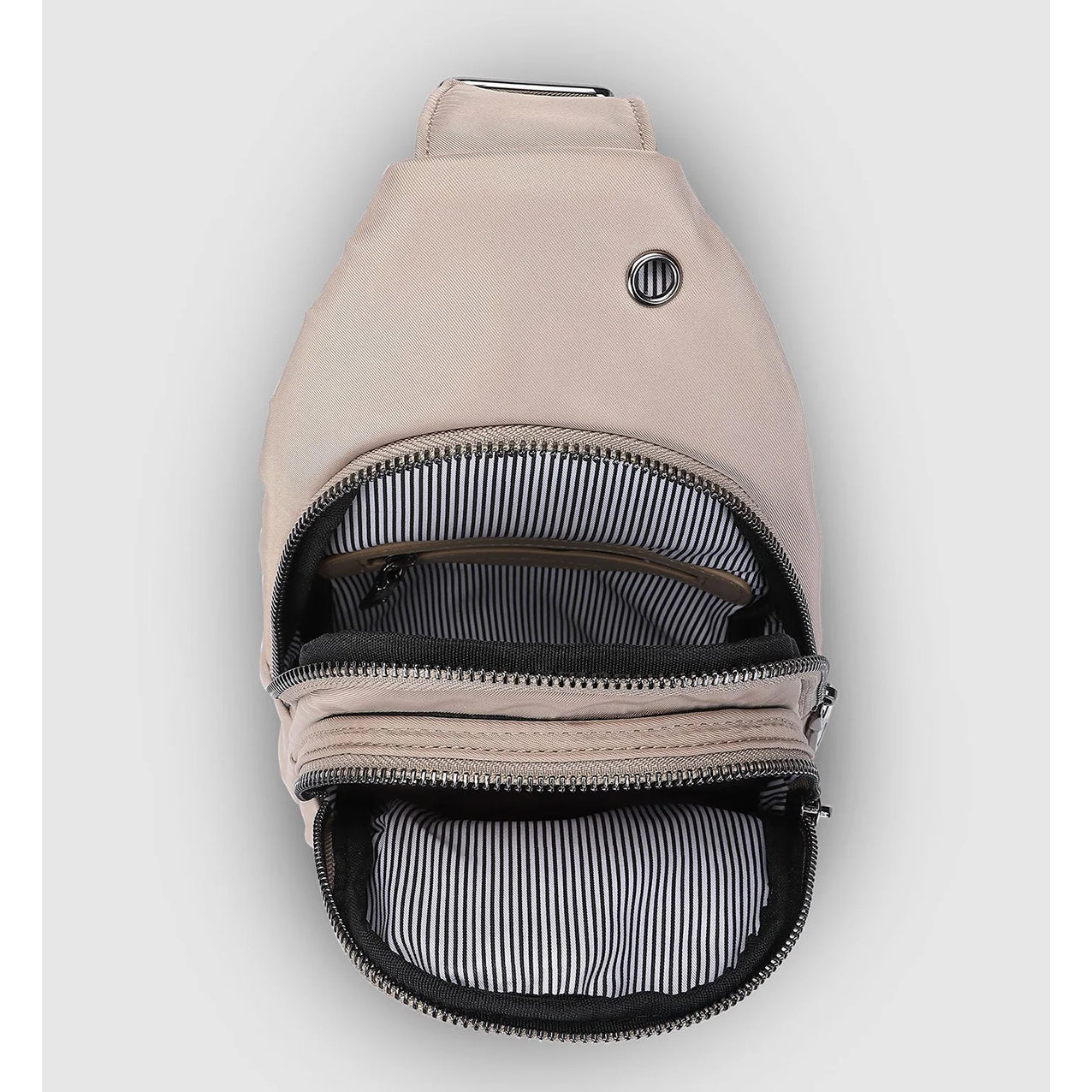 Boyd Nylon Sling Bag Beige