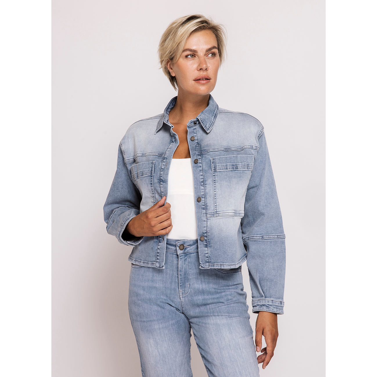 Louie Blue Denim Jacket