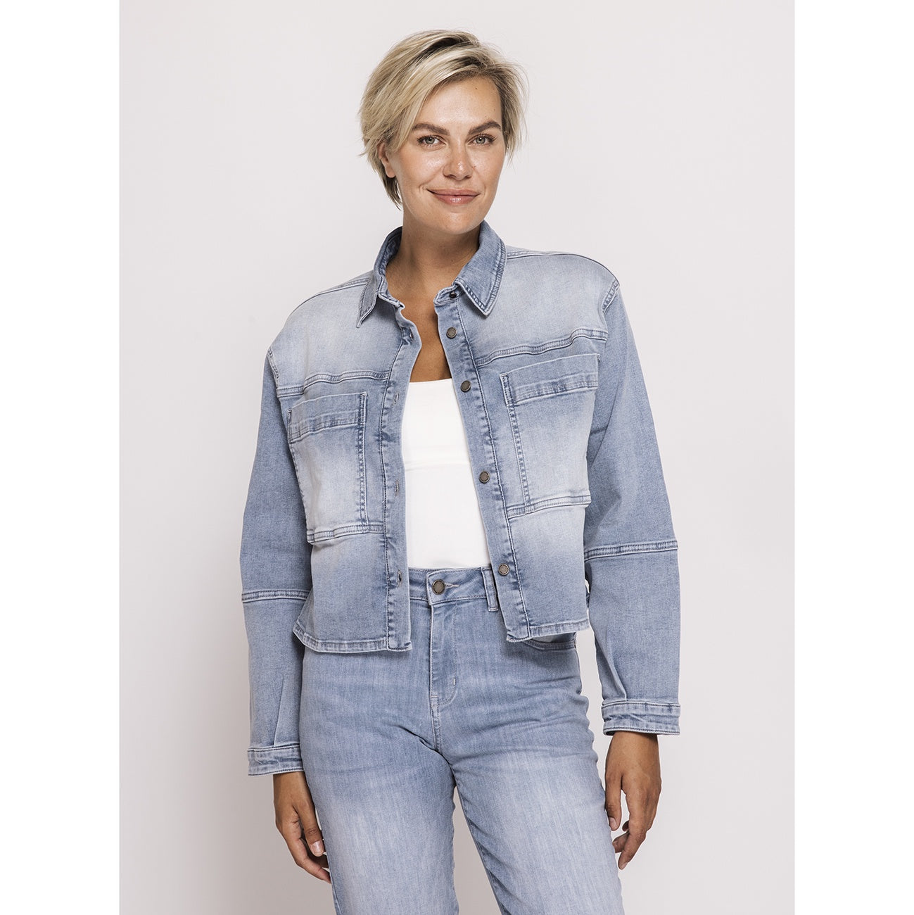 Louie Blue Denim Jacket