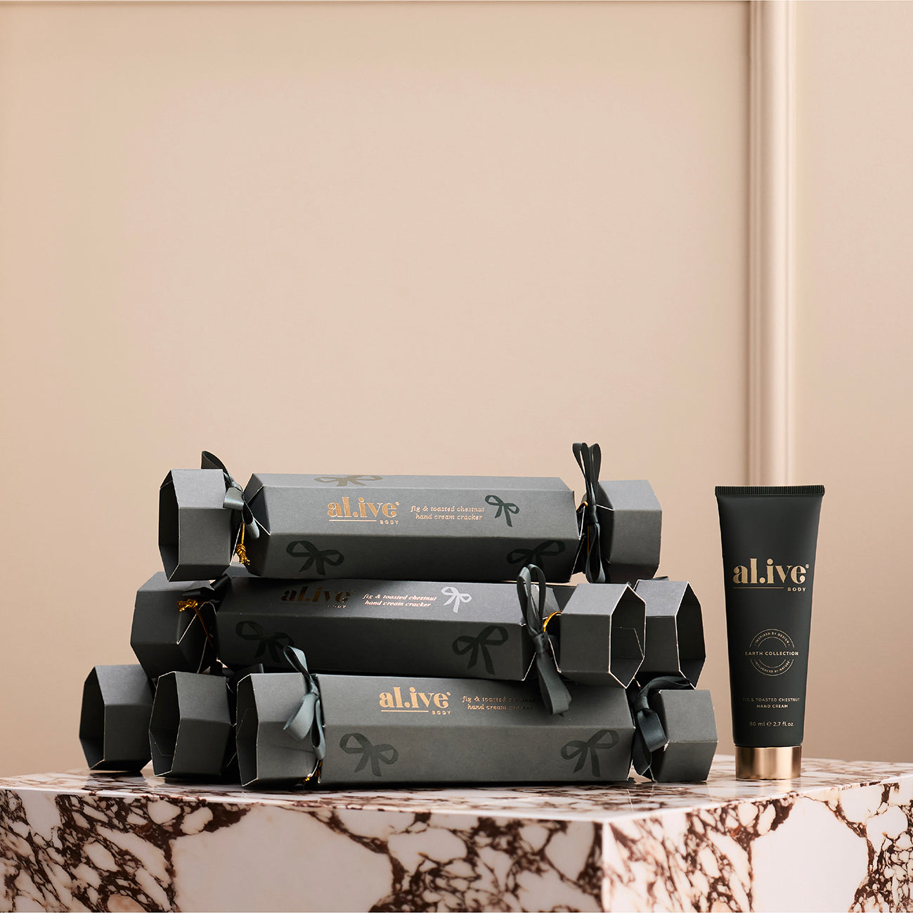 Hand Cream Cracker Set Fig & Toasted Chestnut