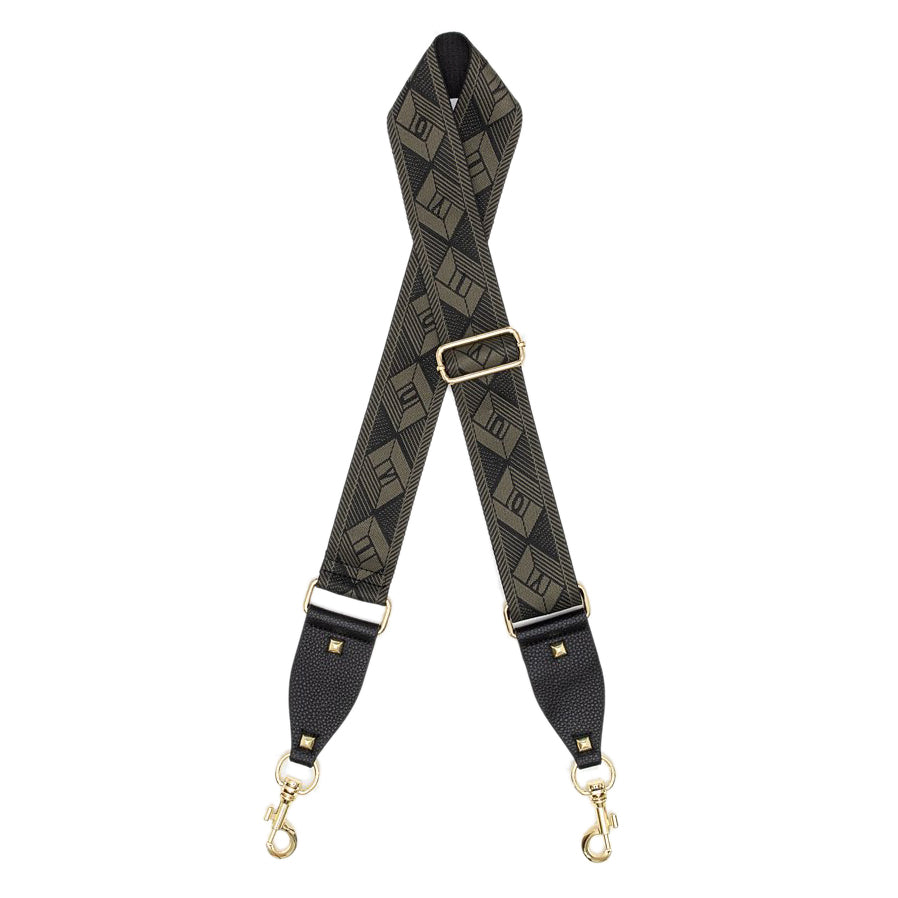 Antler Bag Strap Abstract Diamond Khaki