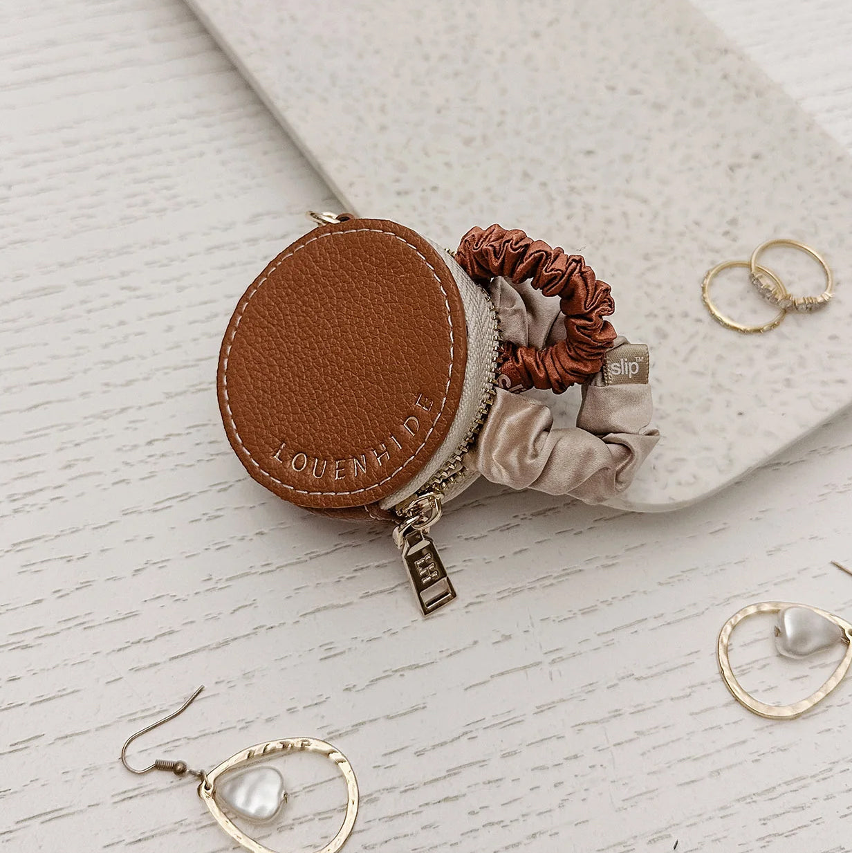 Airlie Bag Charm Tan