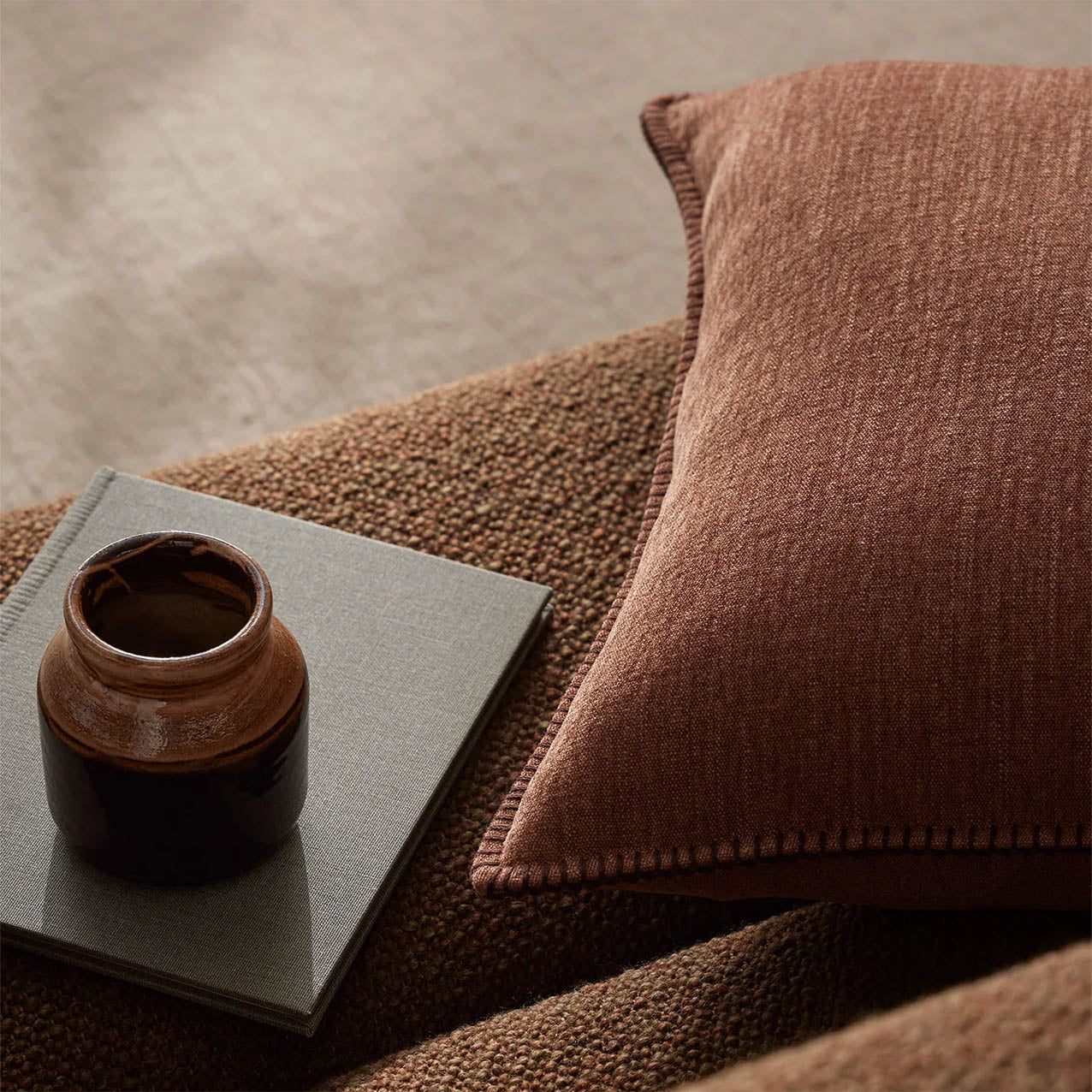 Alba Cushion Rust