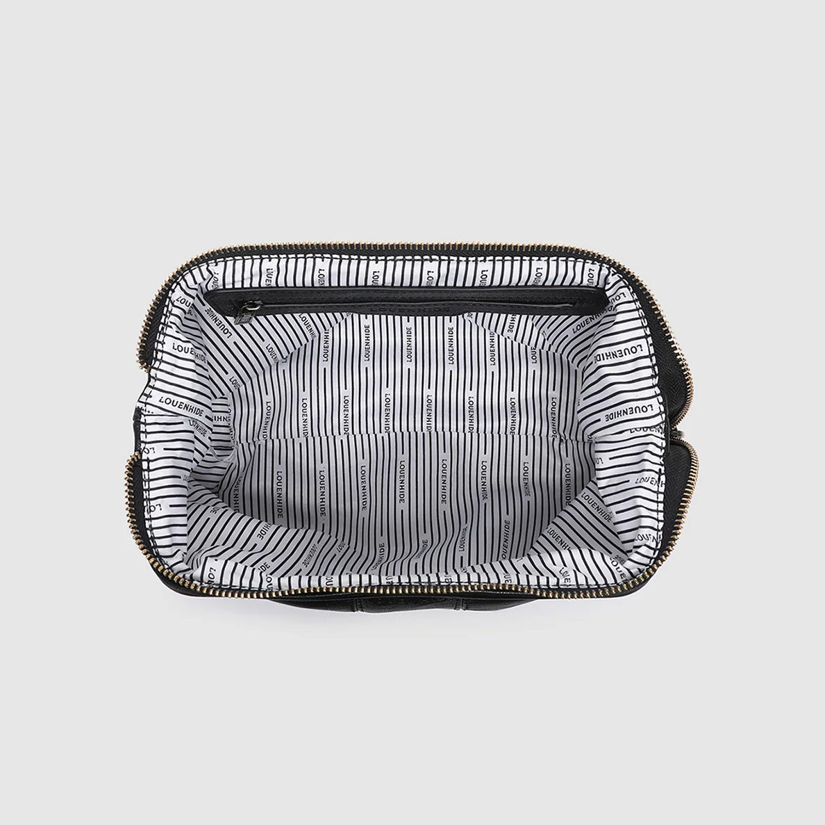 Albie Cosmetic Case Saddle Black