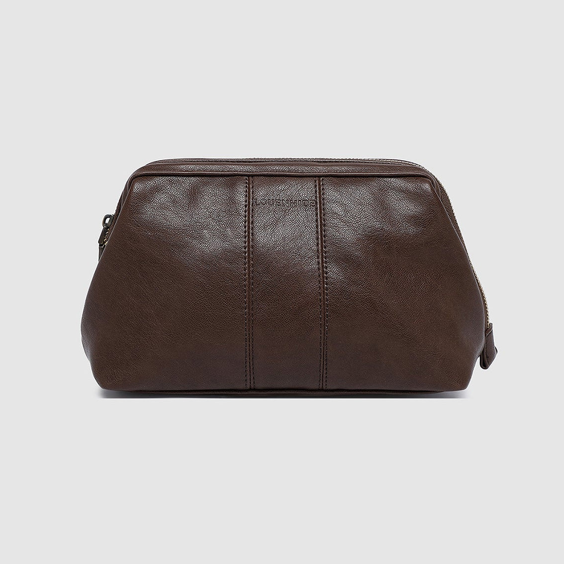 Albie Cosmetic Case Saddle Chocolate