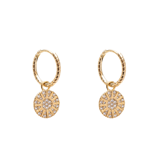 Soleil Hoop Earring