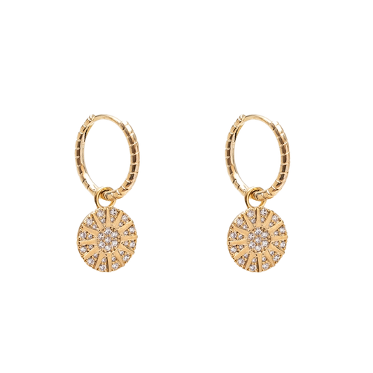 Soleil Hoop Earring