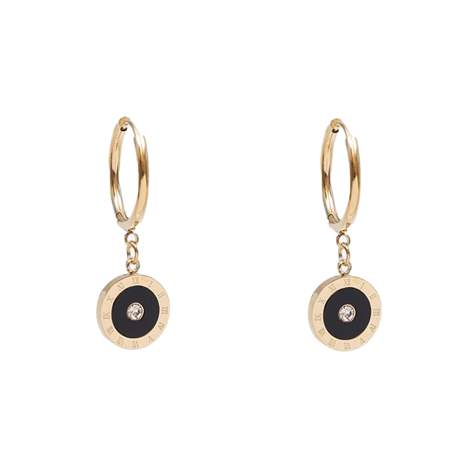 Timeline Hoop Earring