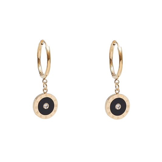 Timeline Hoop Earring
