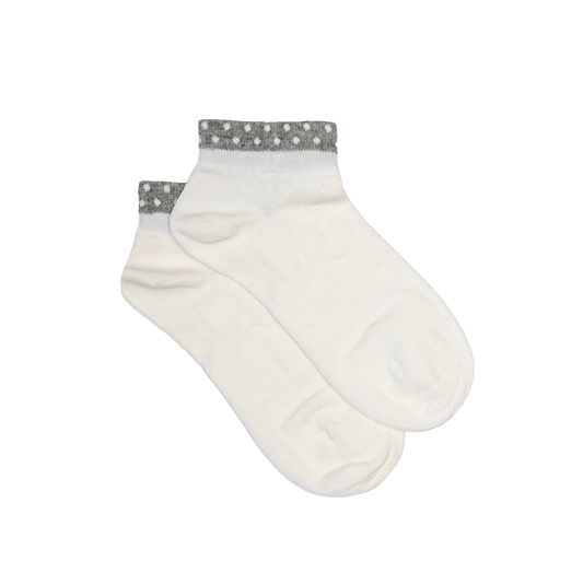 Ankle Sock Dotty Bow