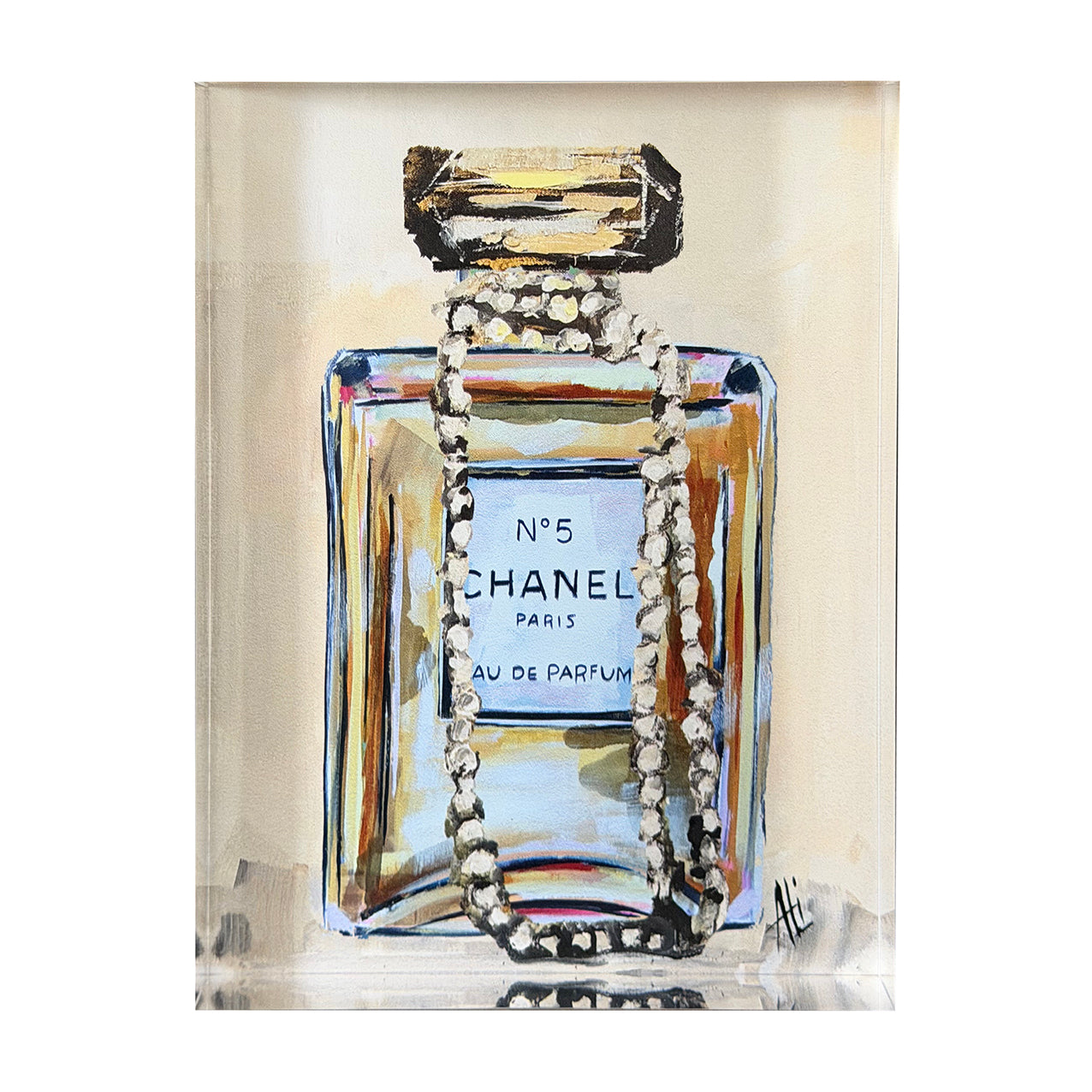 Art Acrylic Block No.5 Pearls