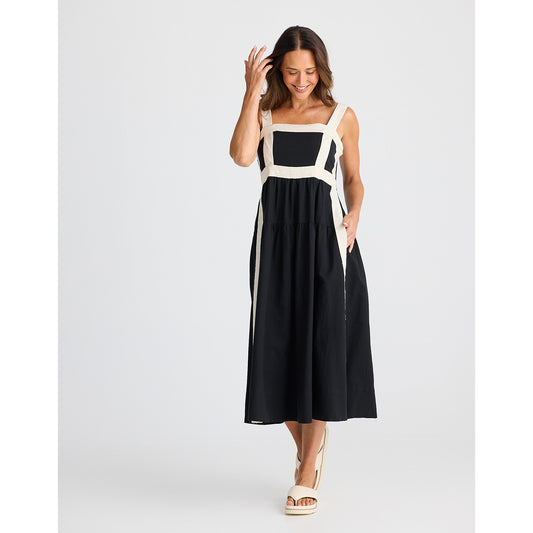 Jolie Dress Black w Natural