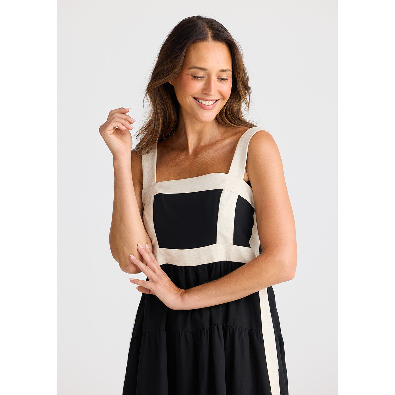 Jolie Dress Black w Natural