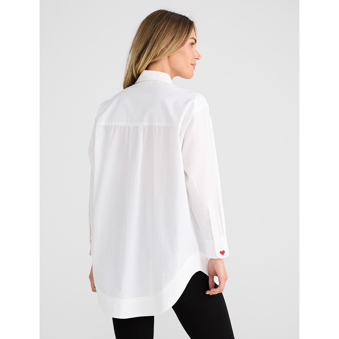 Gemma Shirt White Je t'aime