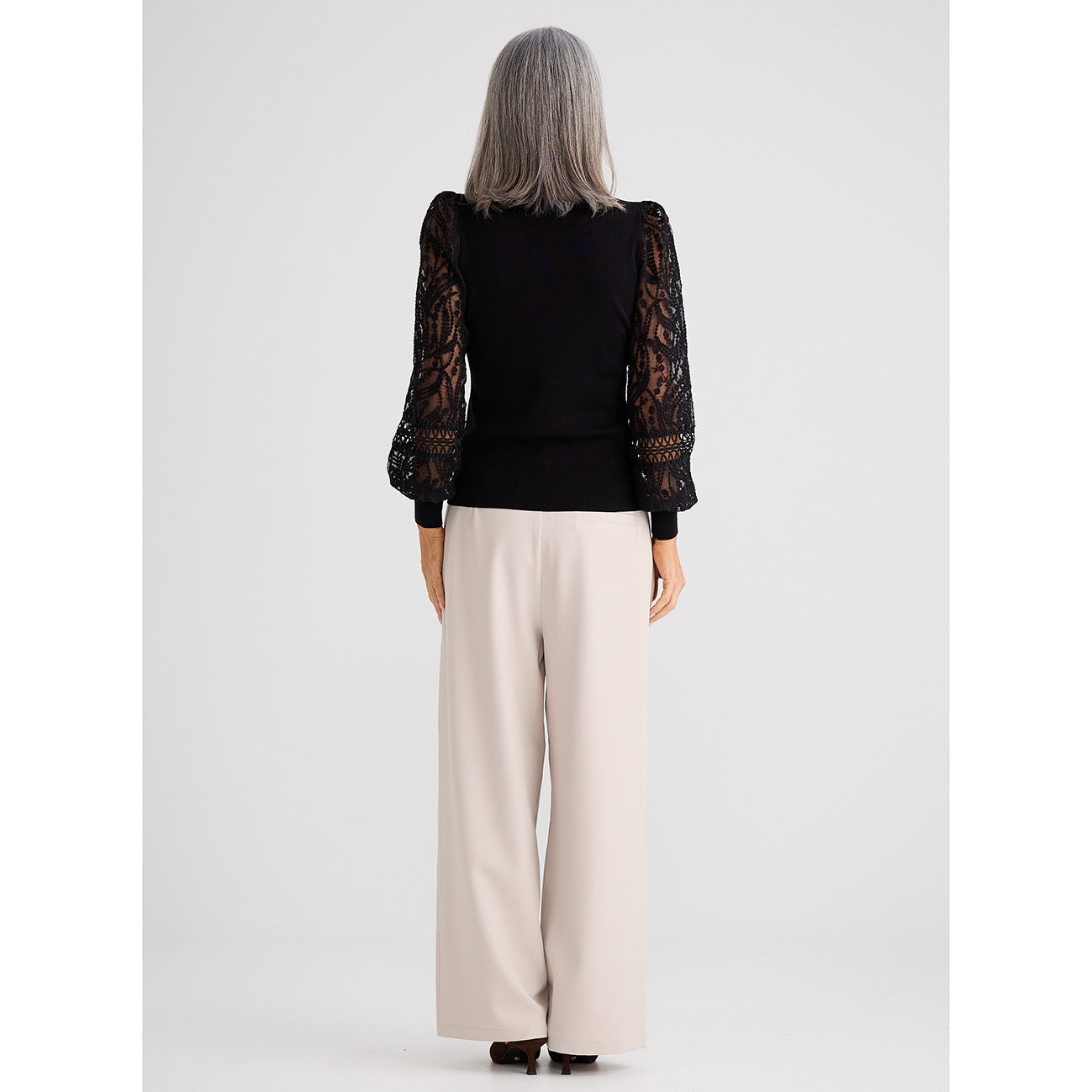 Janelle Knit Top Black