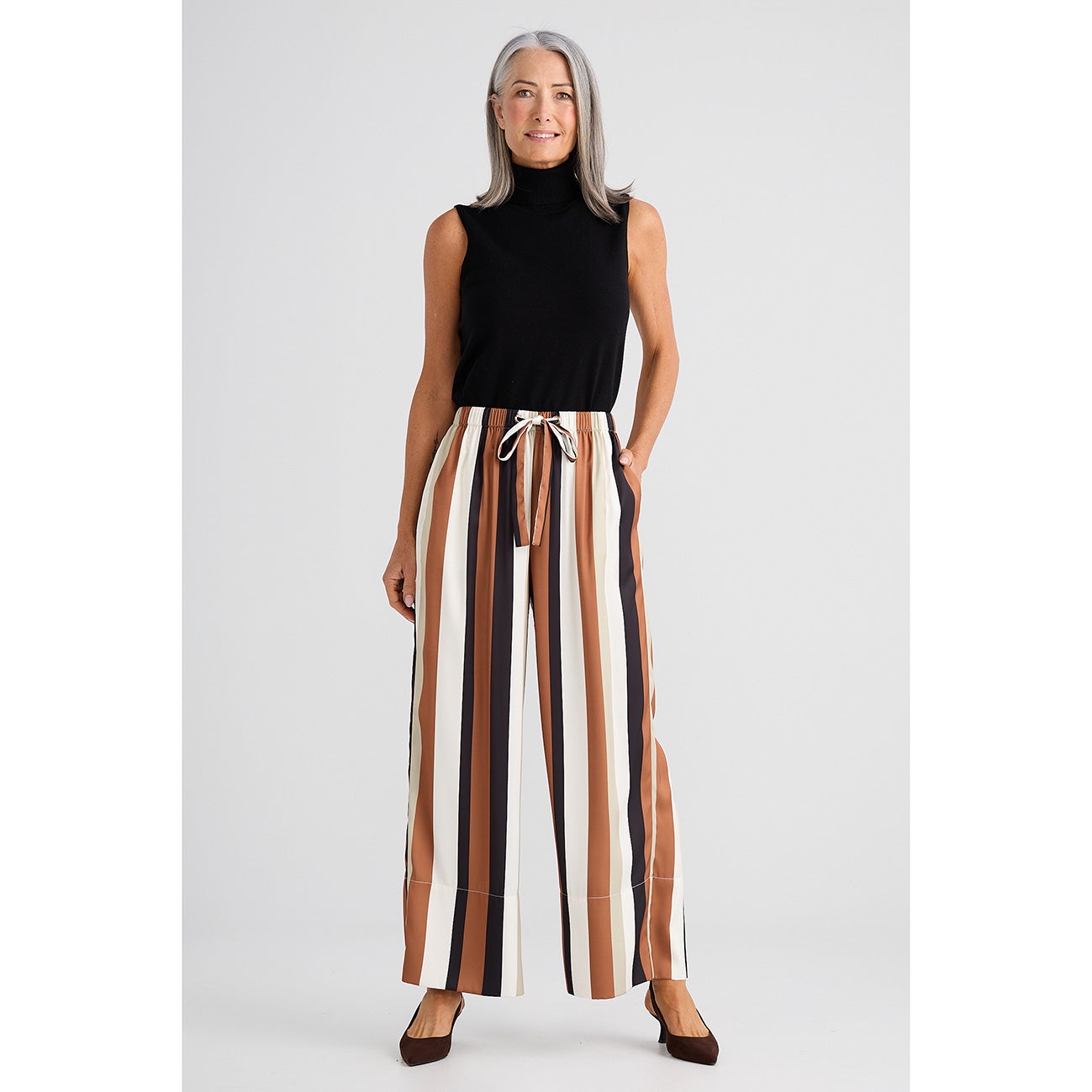 Astrid Pant Oakley Stripe