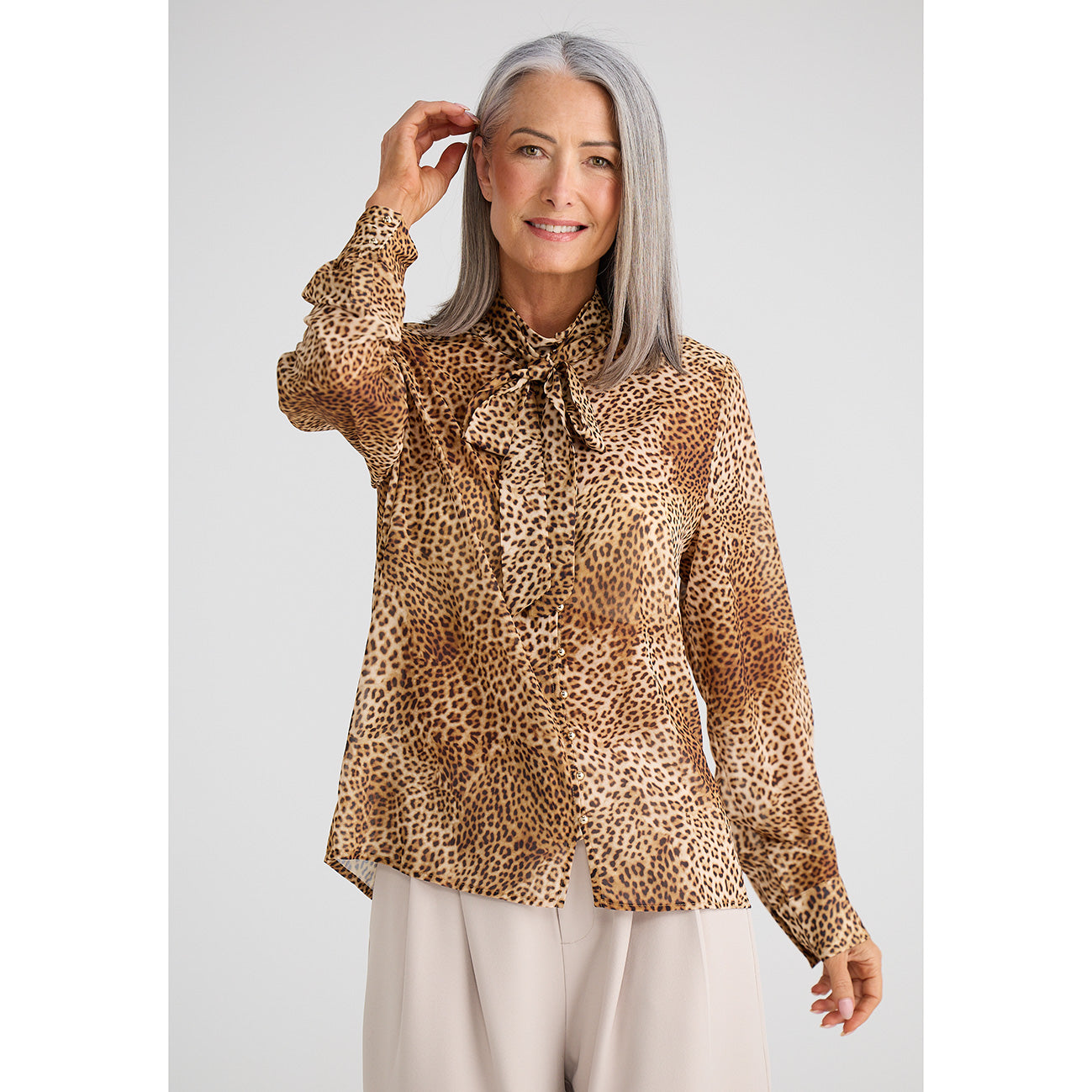 Onella Blouse Leopard