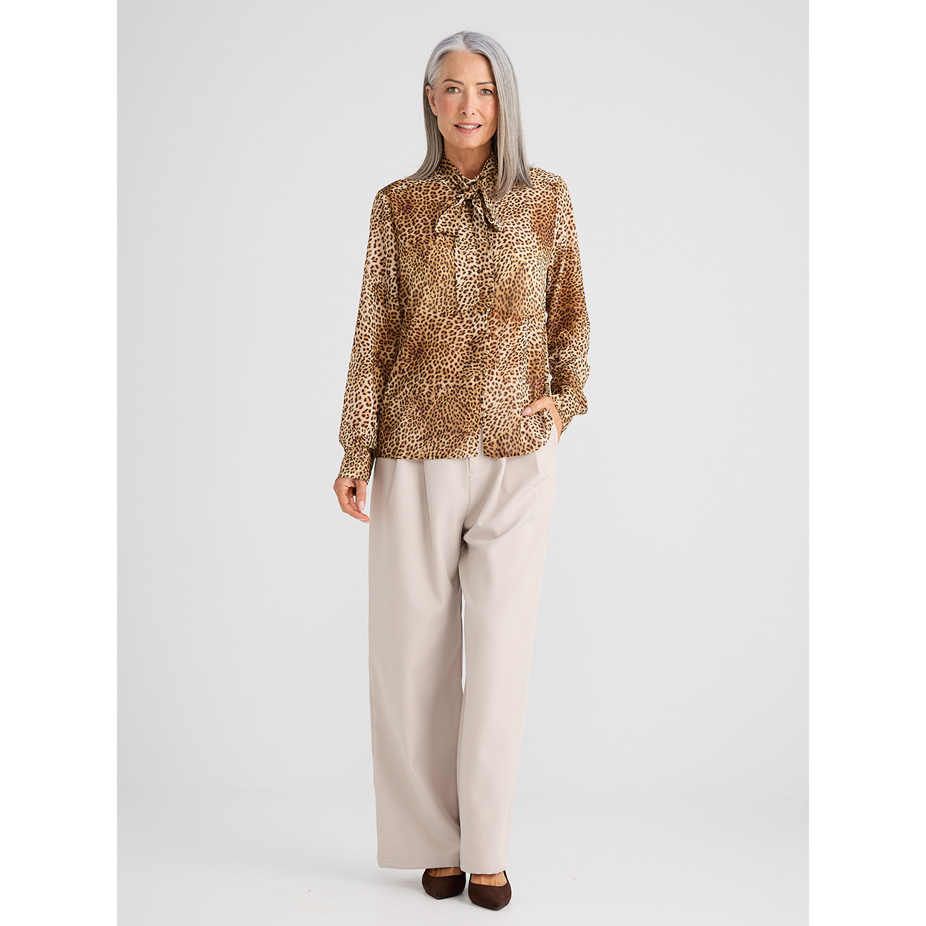 Onella Blouse Leopard