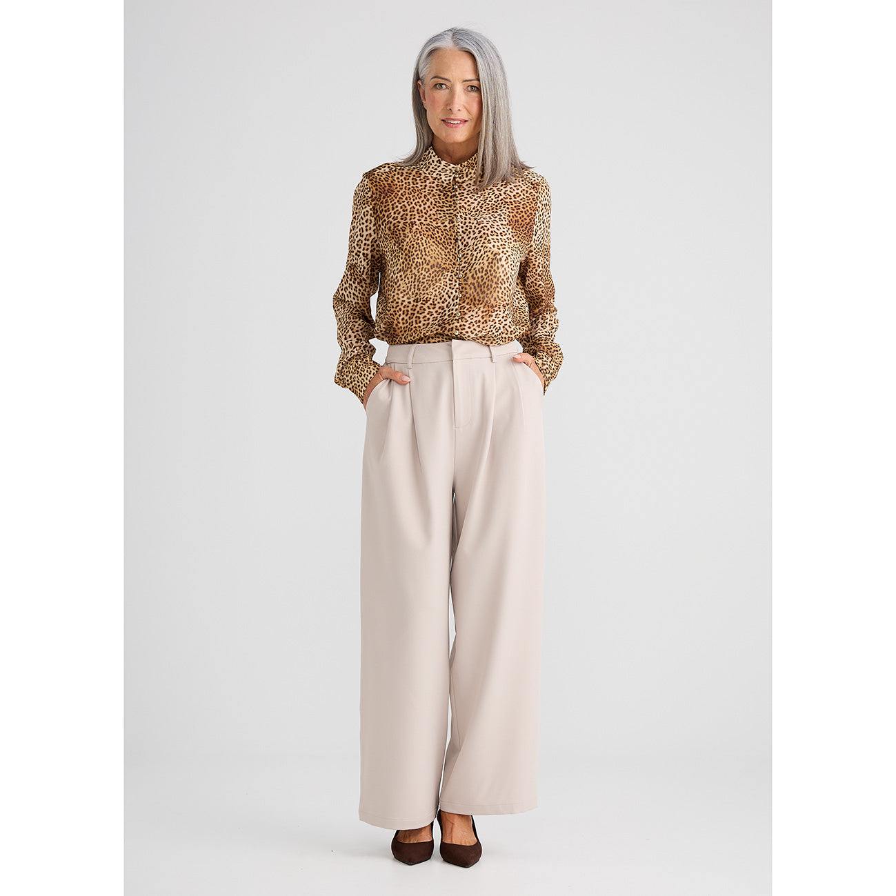 Onella Blouse Leopard