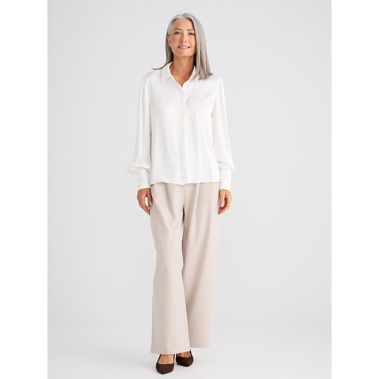 Rhonda Blouse Ivory