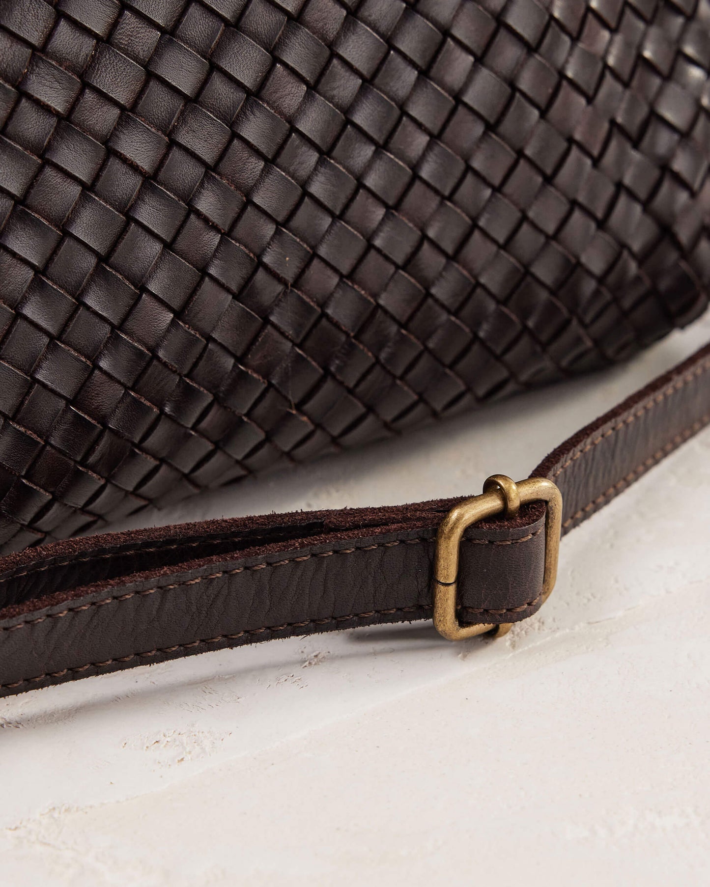 Basque Midi Bag Chocolate