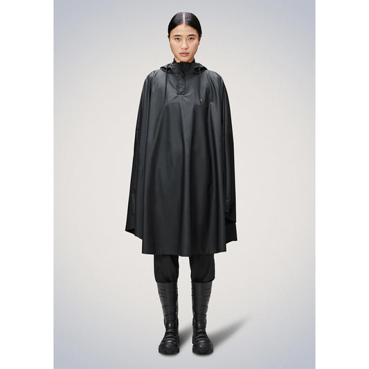 Rains Black Grain Cape