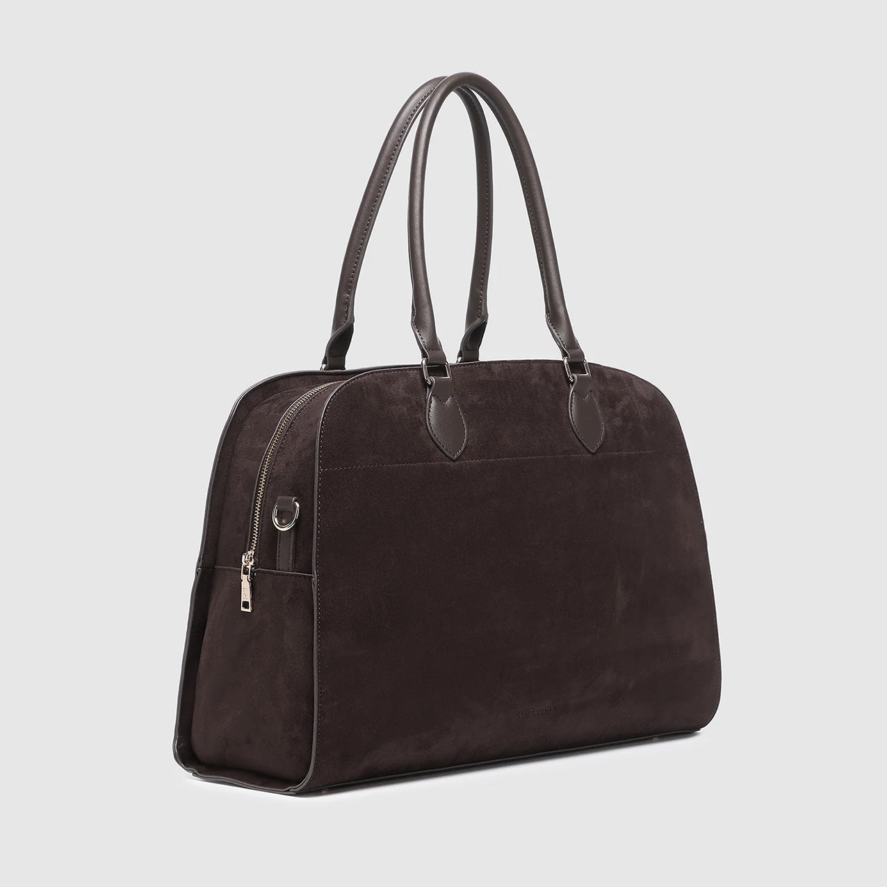 Blaire Tote Bag - Chocolate Suedette