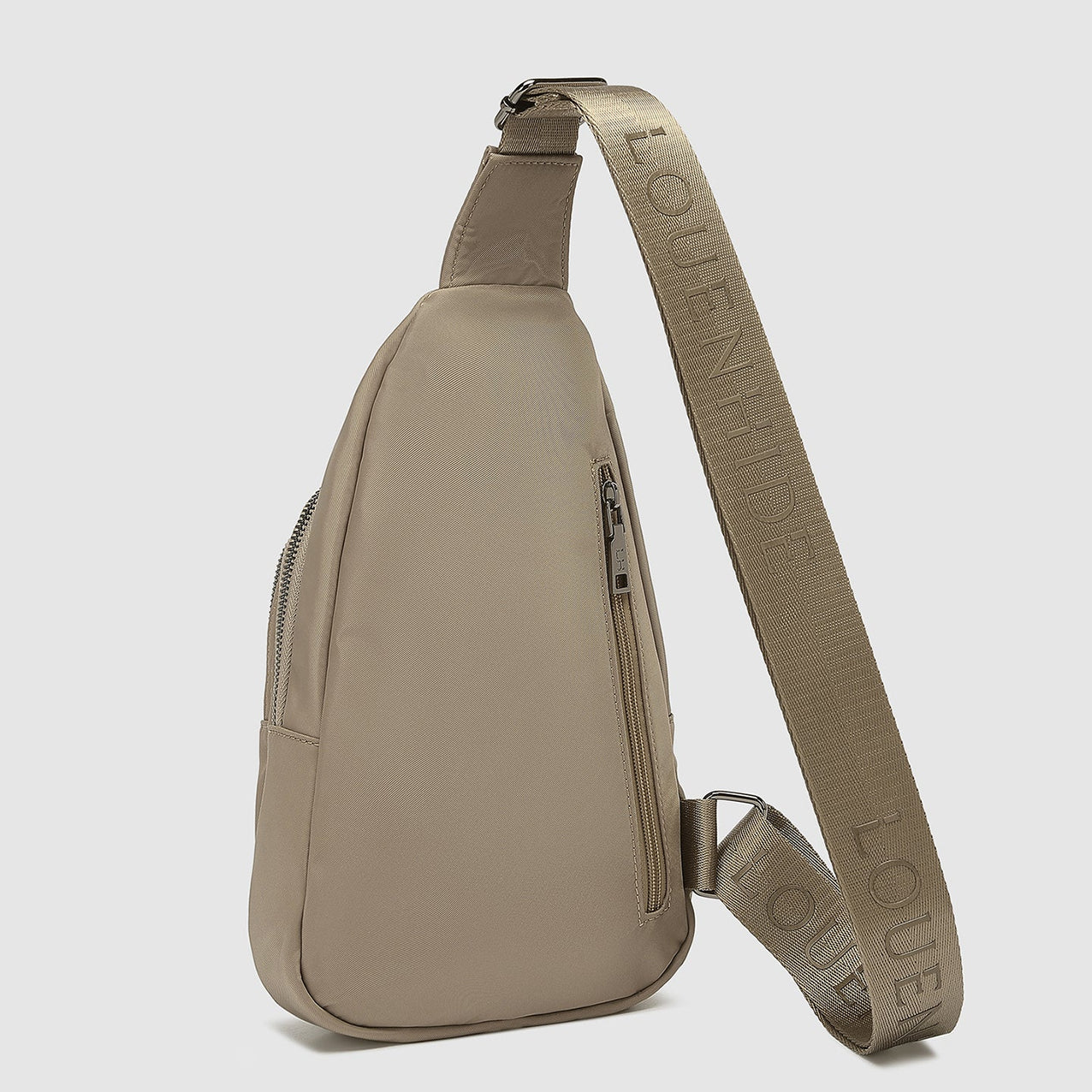 Boyd Nylon Sling Bag Beige