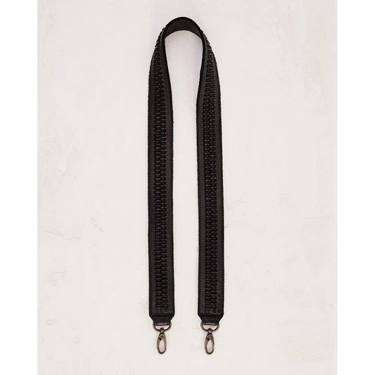 Braided Strap Long Black