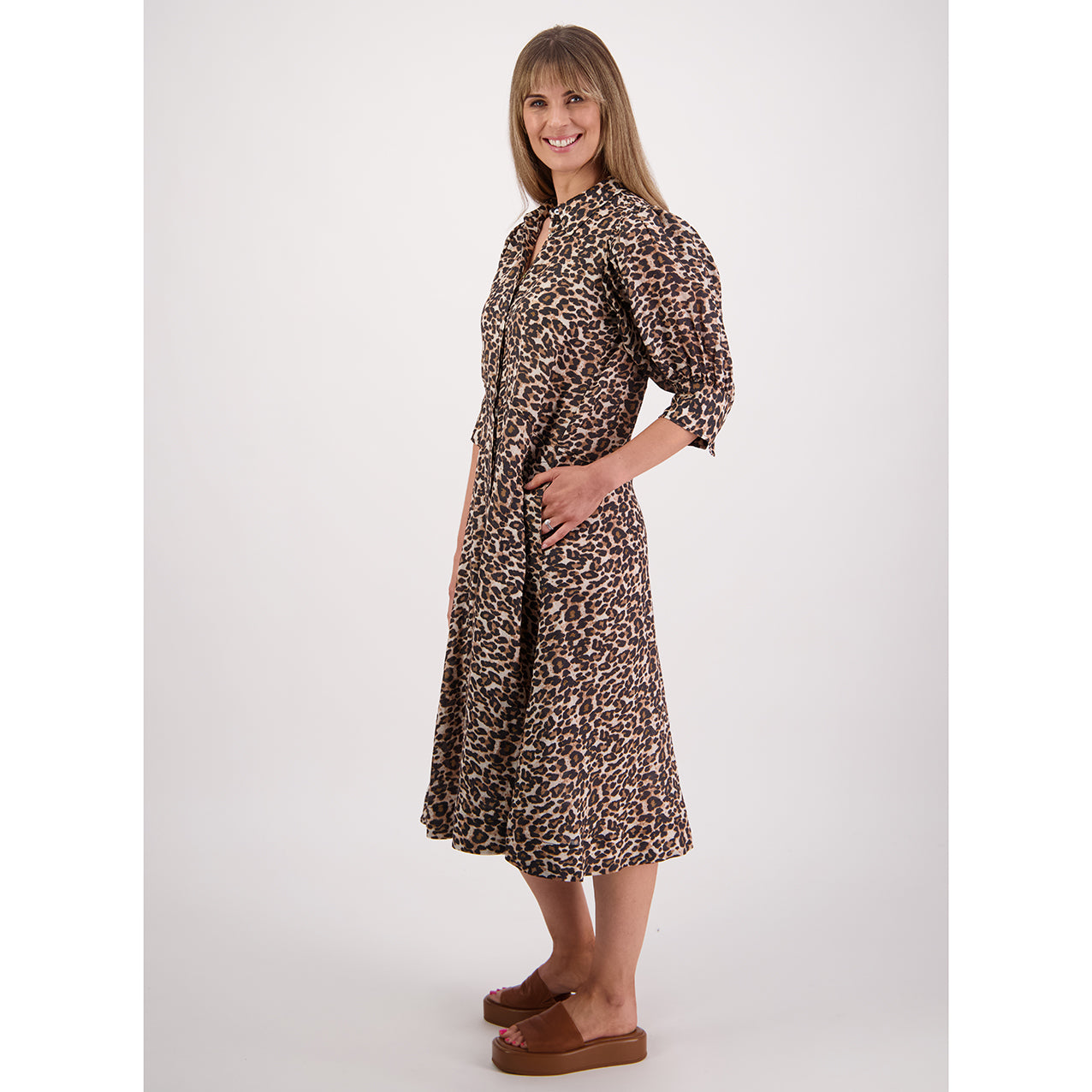Christine Dress Leopard Print