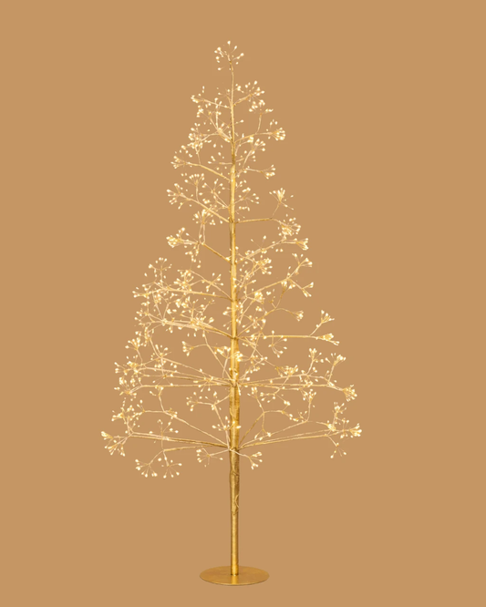 150cm Frankfurt Starburst LED Tree Champagne