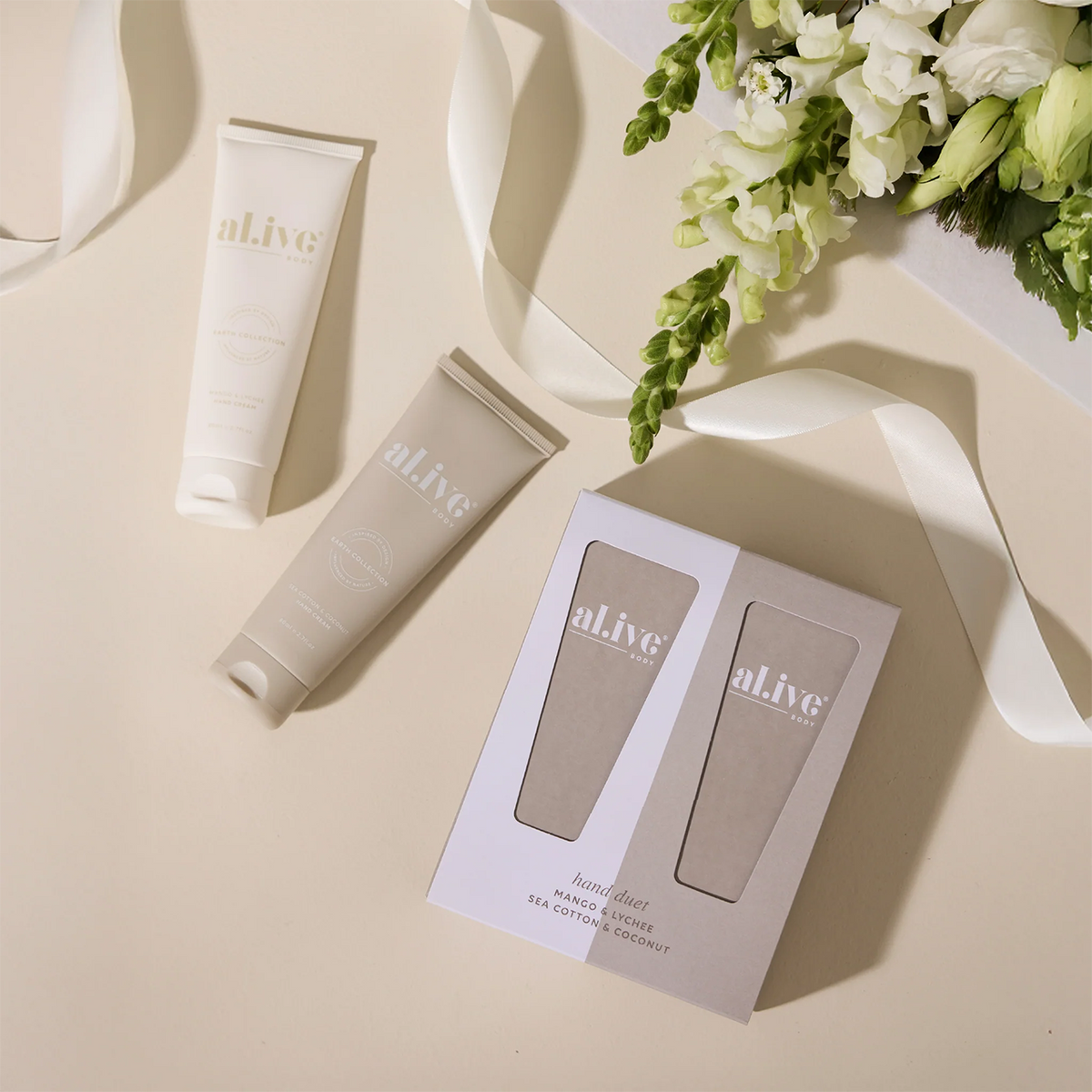 Hand Cream Duet Mango/Lychee & Sea Cotton/Coconut