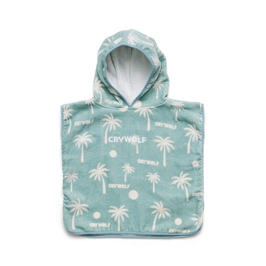 Crywolf Baby Hooded Towel pacific blue