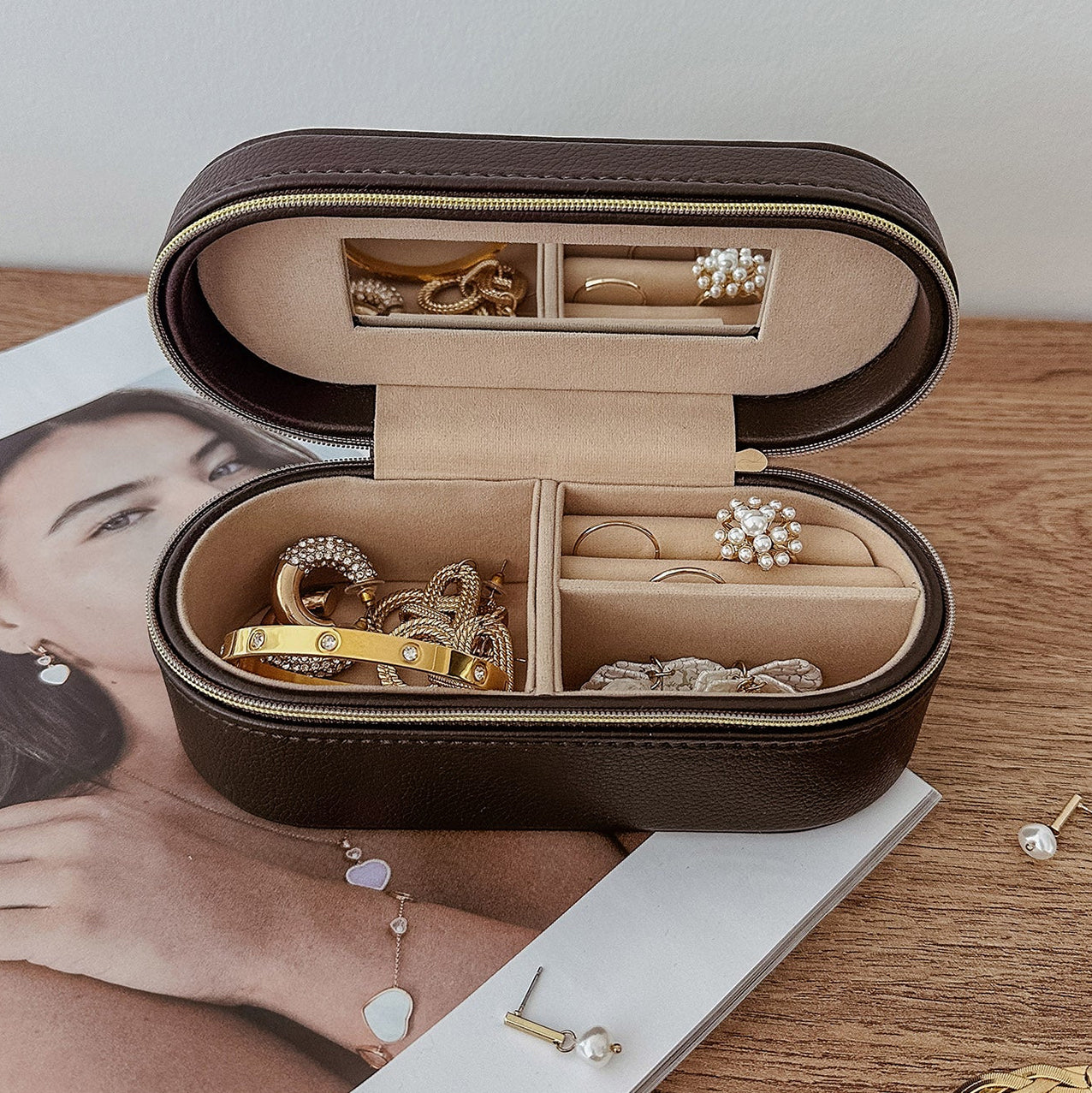 Charlee Jewellery Box Chocolate