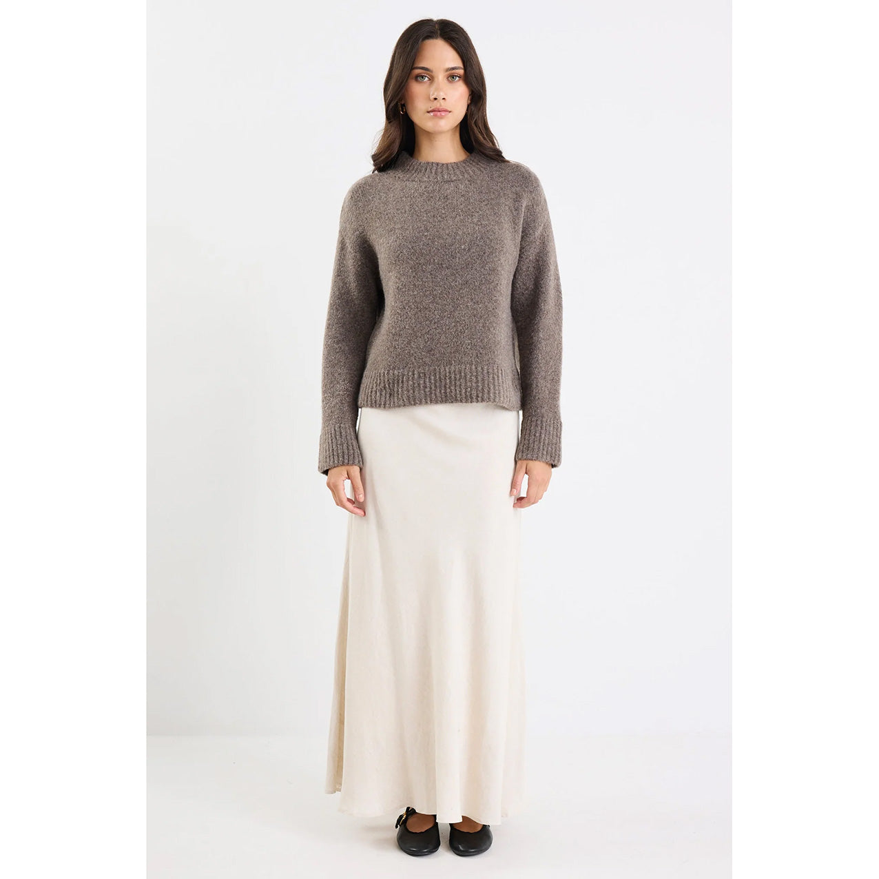 Cocoon Mocha Knit Jumper