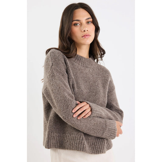 Cocoon Mocha Knit Jumper