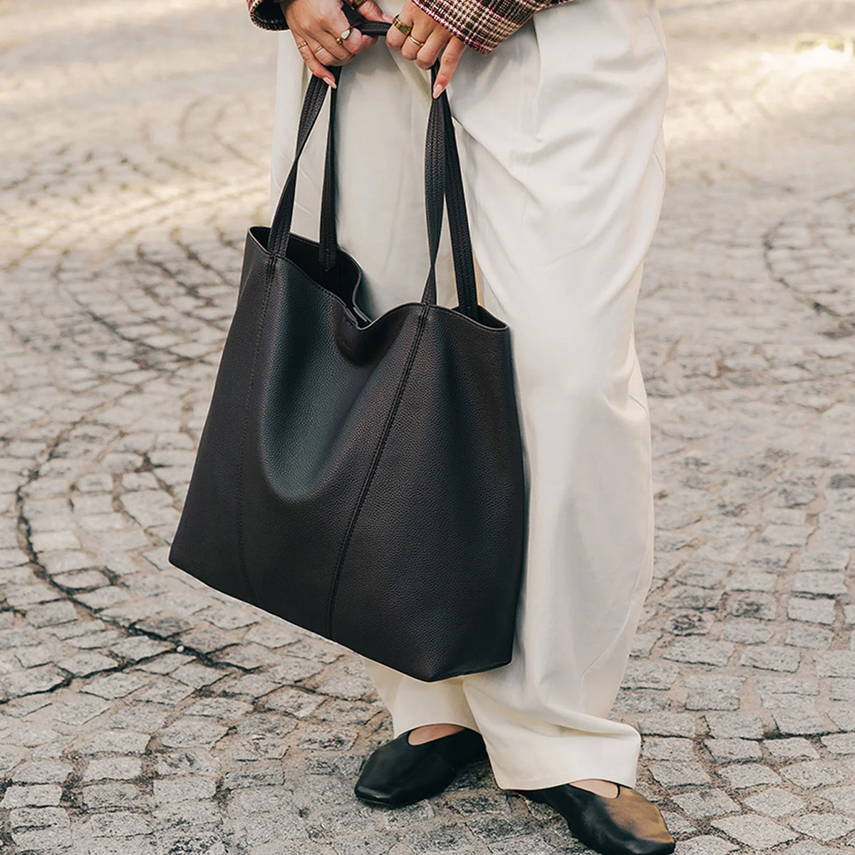 Colby Tote Bag Black