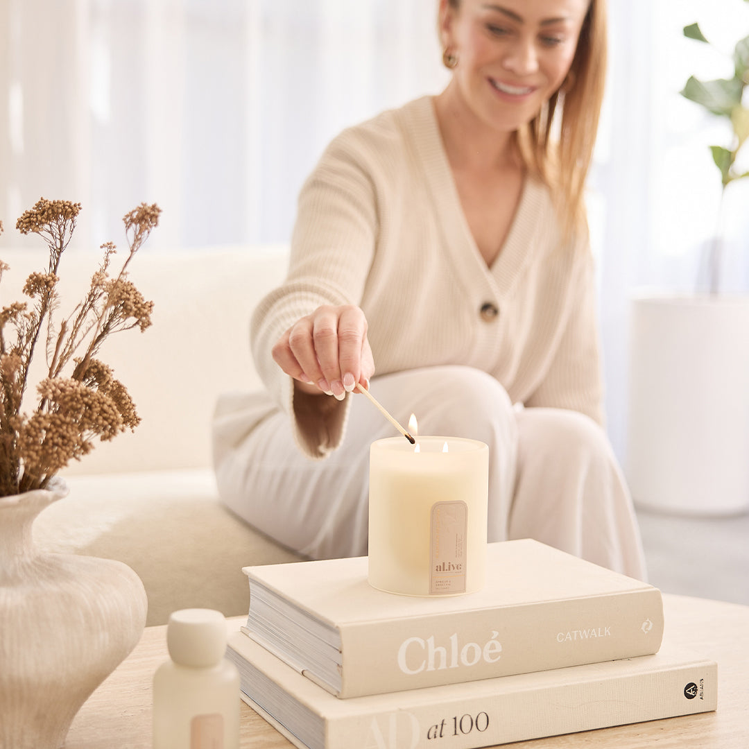 Candle Apricot & Sweet Fig